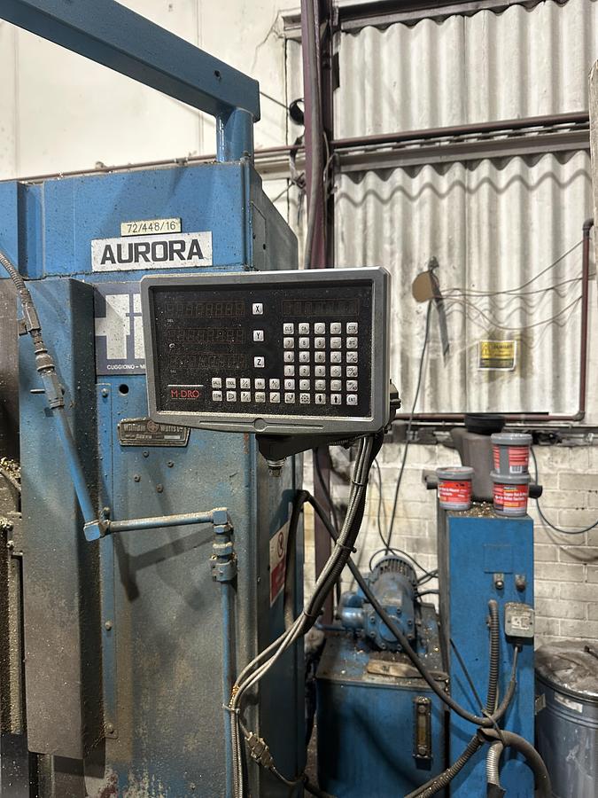 Used FIL Aurora Model FU 120 Double Spindle Bed Milling Machine
