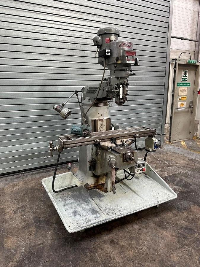 Used Bridgeport Series 1 2hp Vari speed Turret Mill