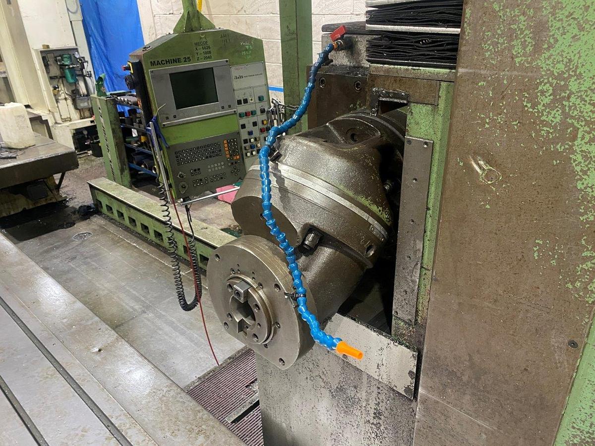 Used Mecof CNC Bed Type Milling Machine x 9000mm