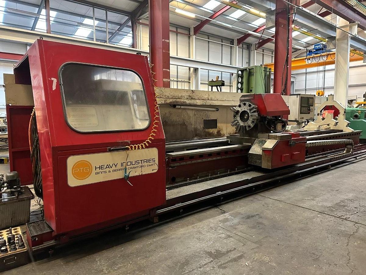 Used Binns & Berry Versa Turn 7 x 7000mm CNC Lathe