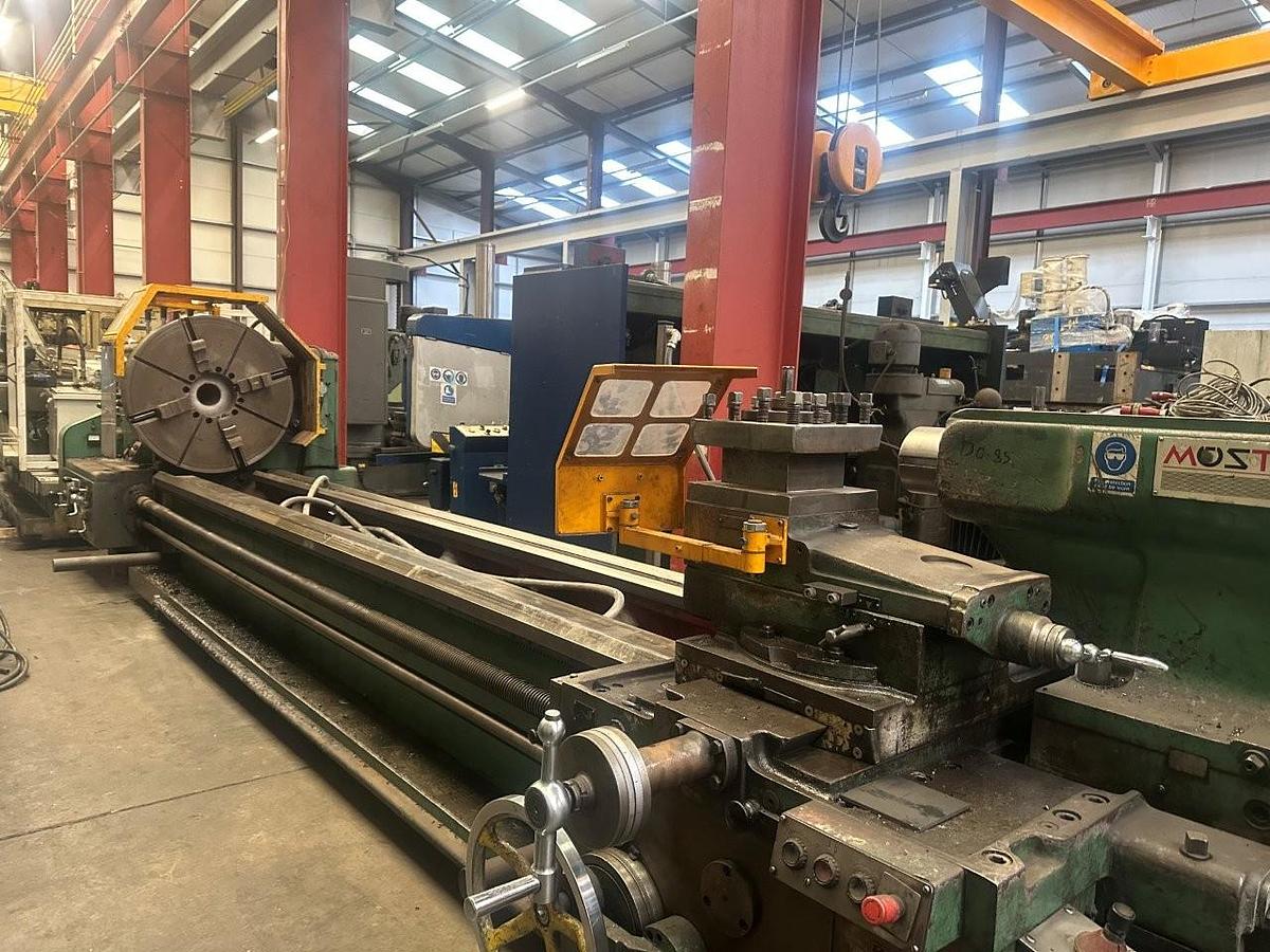 Used Mostana 1M65 x 5000mm Centre Lathe