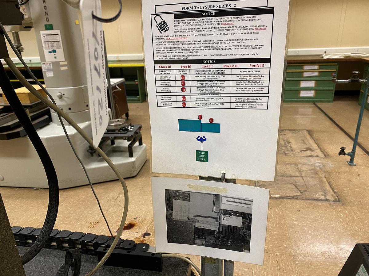 Used Talyor Hobson Talysurf Surface Gauge