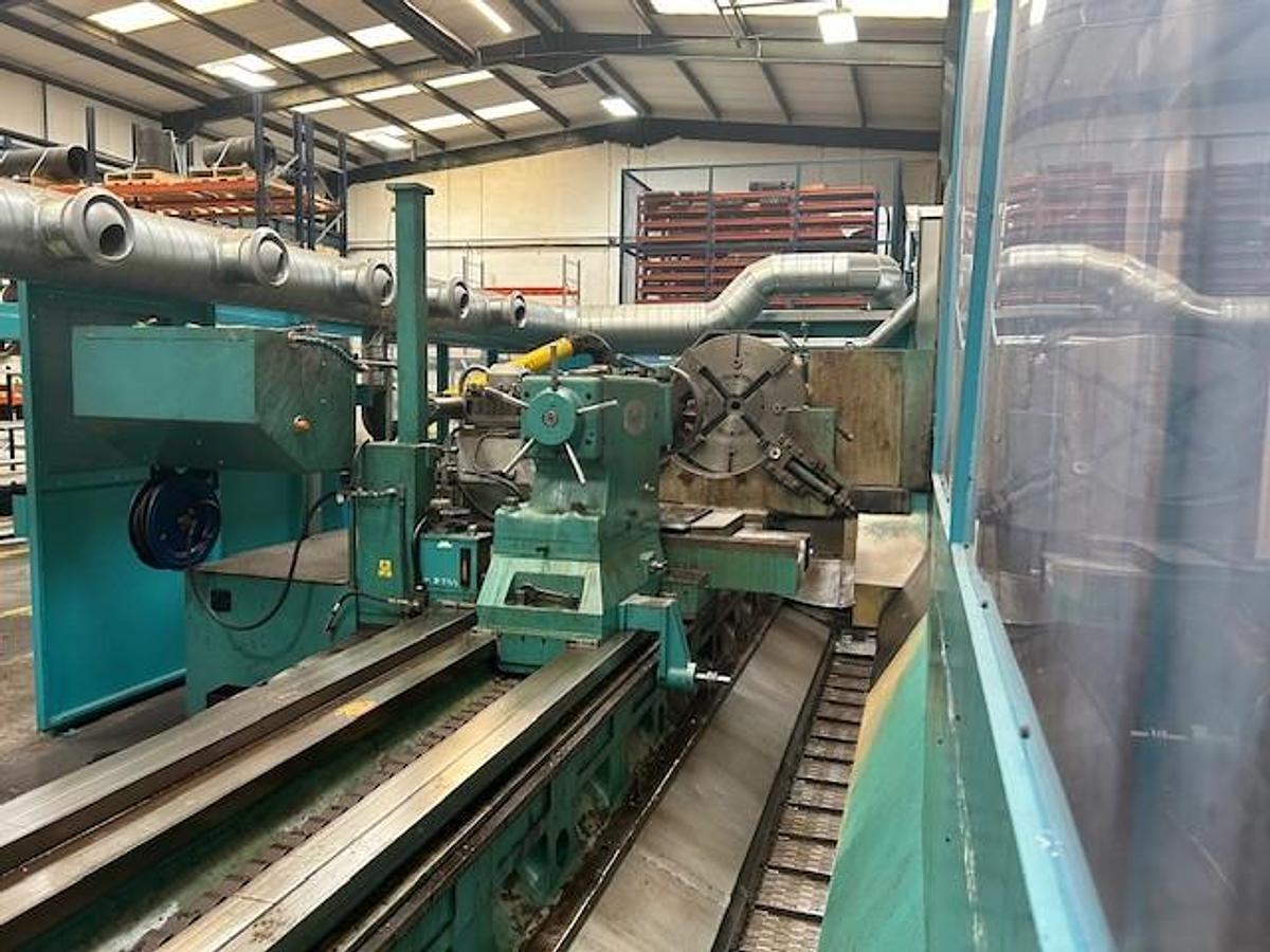 Used Crawford Swift L10 x 7500mm CNC Heavy-Duty Turning & Boring Lathe 