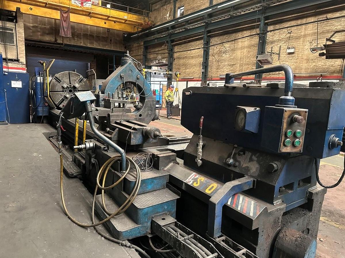 Used Poreba TCG 125 x 6000mm Heavy Duty Lathe