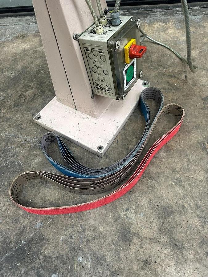 Used HM TAS 75 Belt Linisher – 75 × 2000 mm
