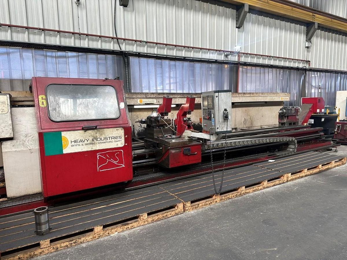 Used Binns & Berry Versa Turn 6 x 6000mm CNC Lathe