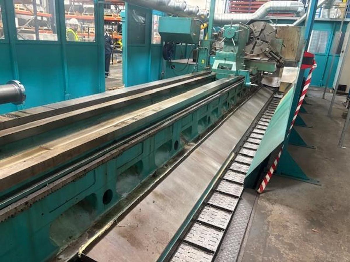 Used Crawford Swift L10 x 7500mm CNC Heavy-Duty Turning & Boring Lathe 