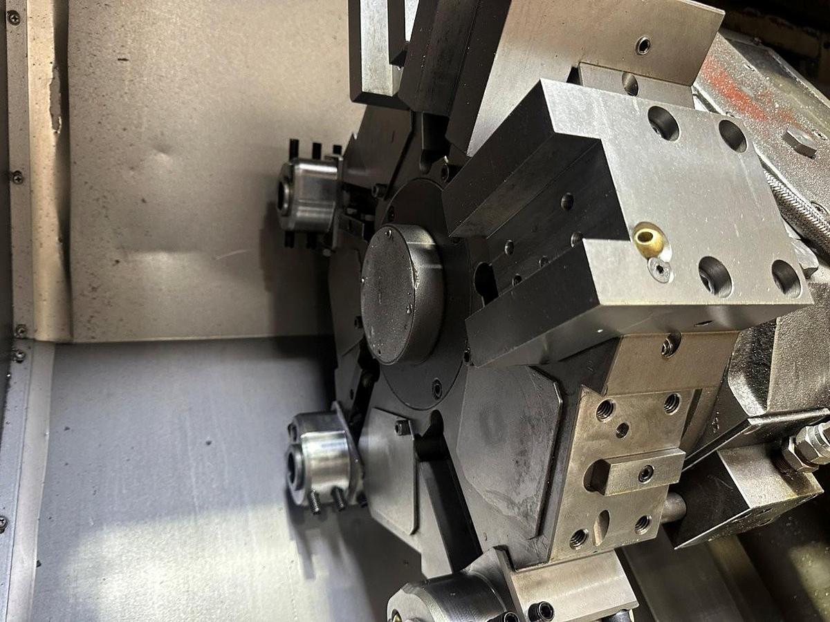 Used Hwacheon HI Eco 31A CNC Lathe with C Axis & Live Tools