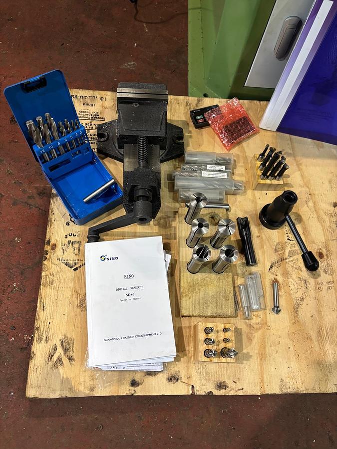 Used Warco Super Major Vario Milling Machine