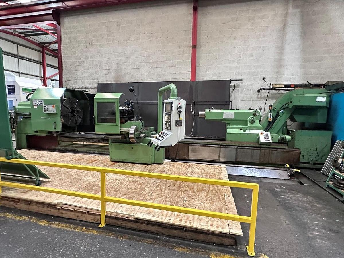 Used Tacchi HD/1450 – 725 x 4000mm CNC Lathe (2012)