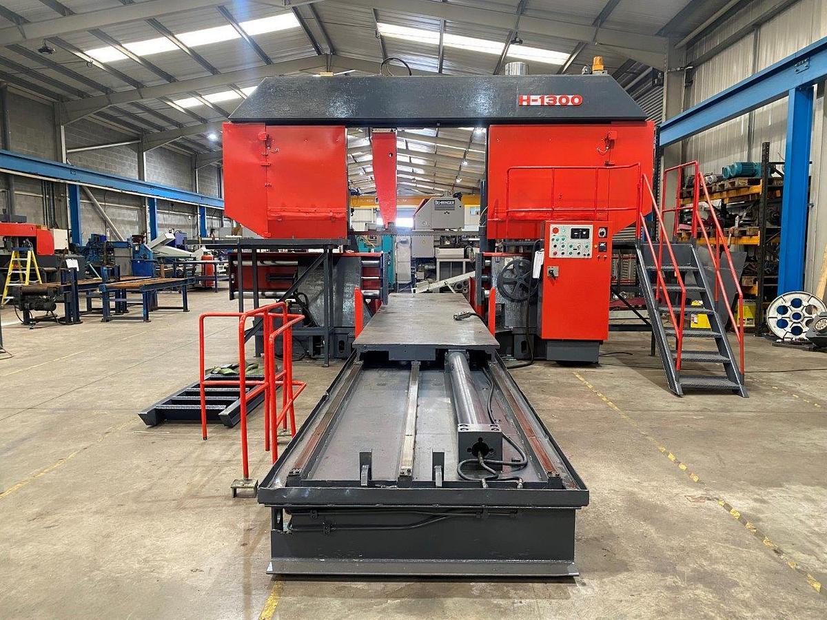 Used Amada H1300 Horizontal Bandsaw