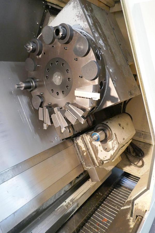 Used Daewoo Puma 12S-3A CNC Turning Centre with C-Axis & Live Tooling (1996)
