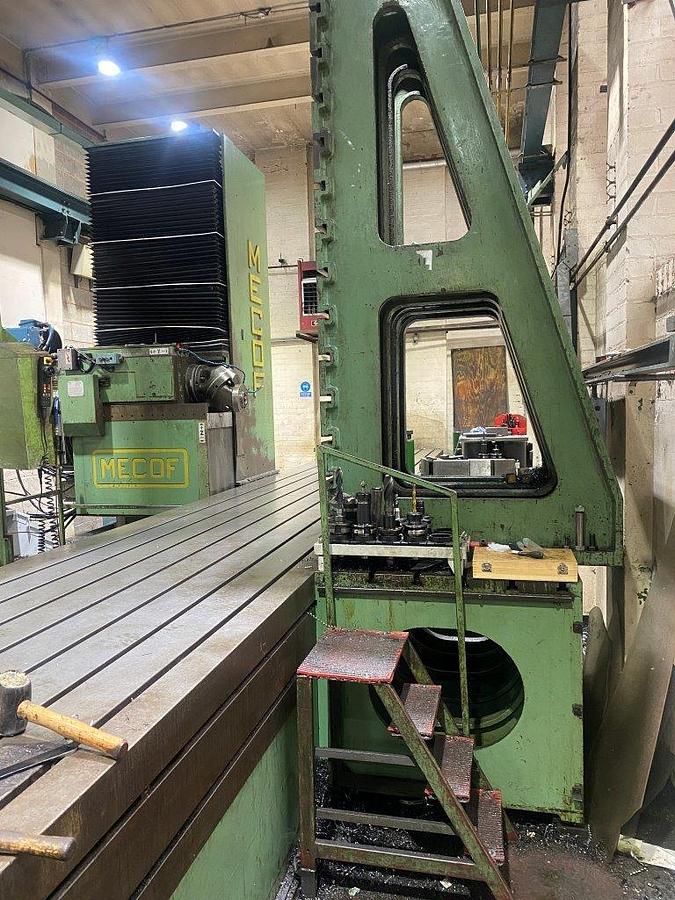 Used Mecof CNC Bed Type Milling Machine x 9000mm
