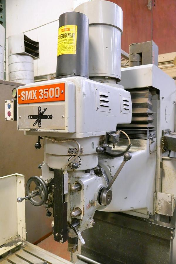 Used XYZ SMX 3500 CNC Turret Mill