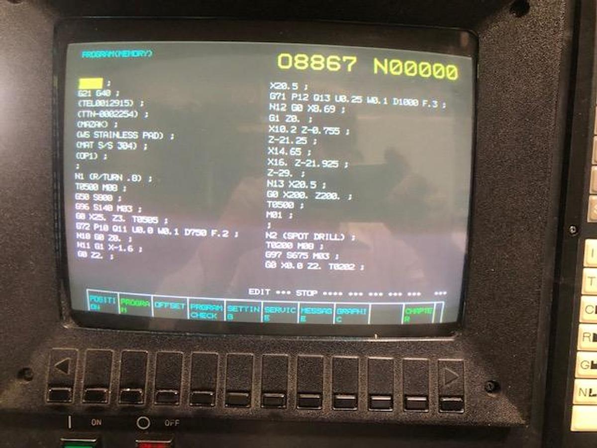 Used MORI SEIKI SL-25B5 Slant Bed CNC LATHE
