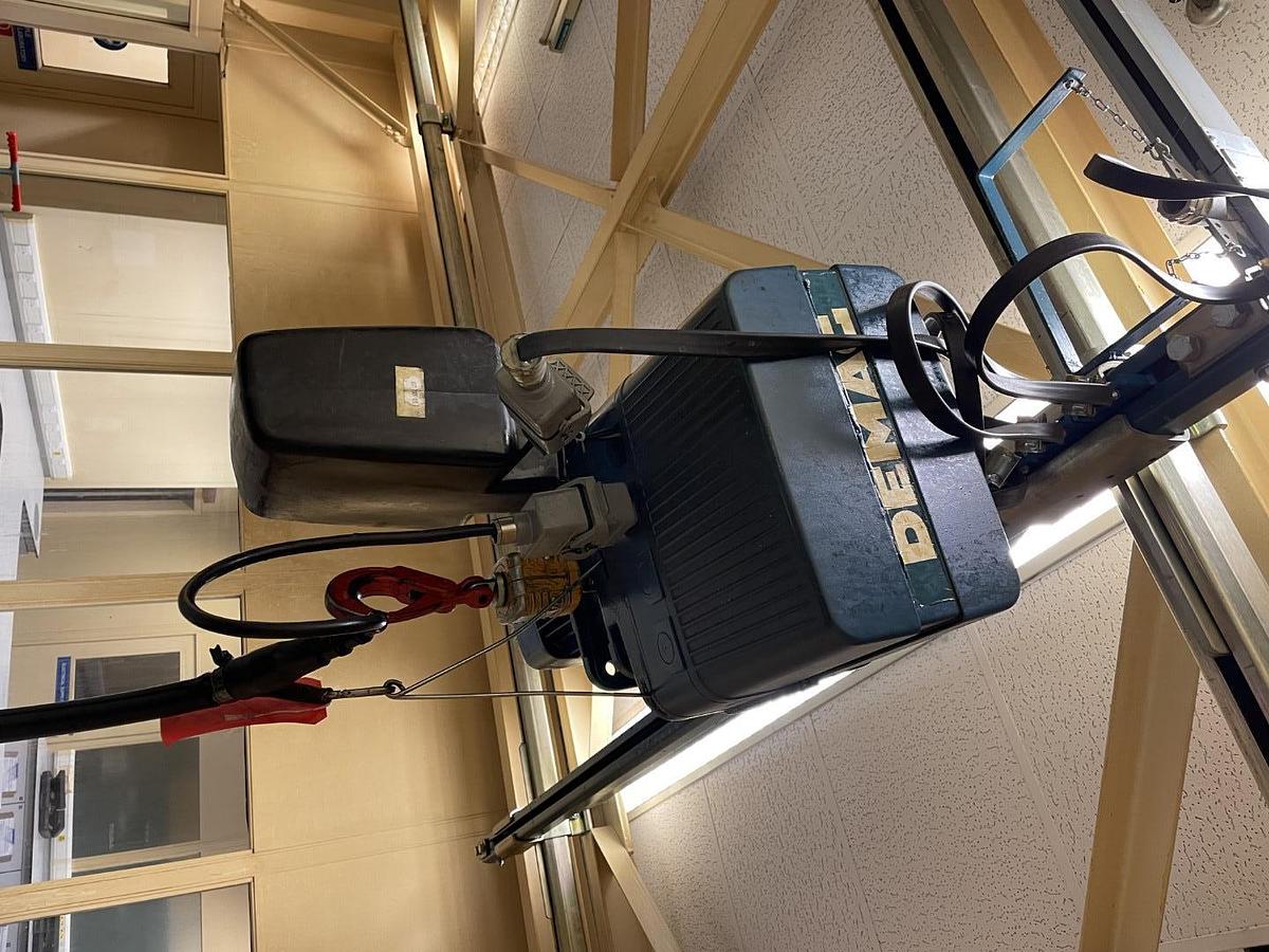 Used Demag Electric Hoist 500kgs