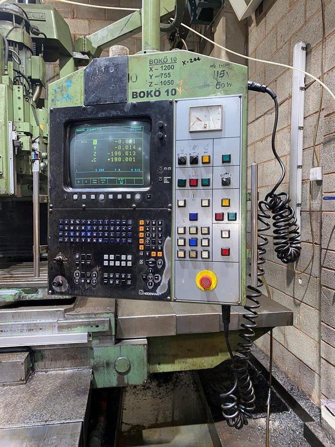 Used Boko WF3-K CNC Milling Machine