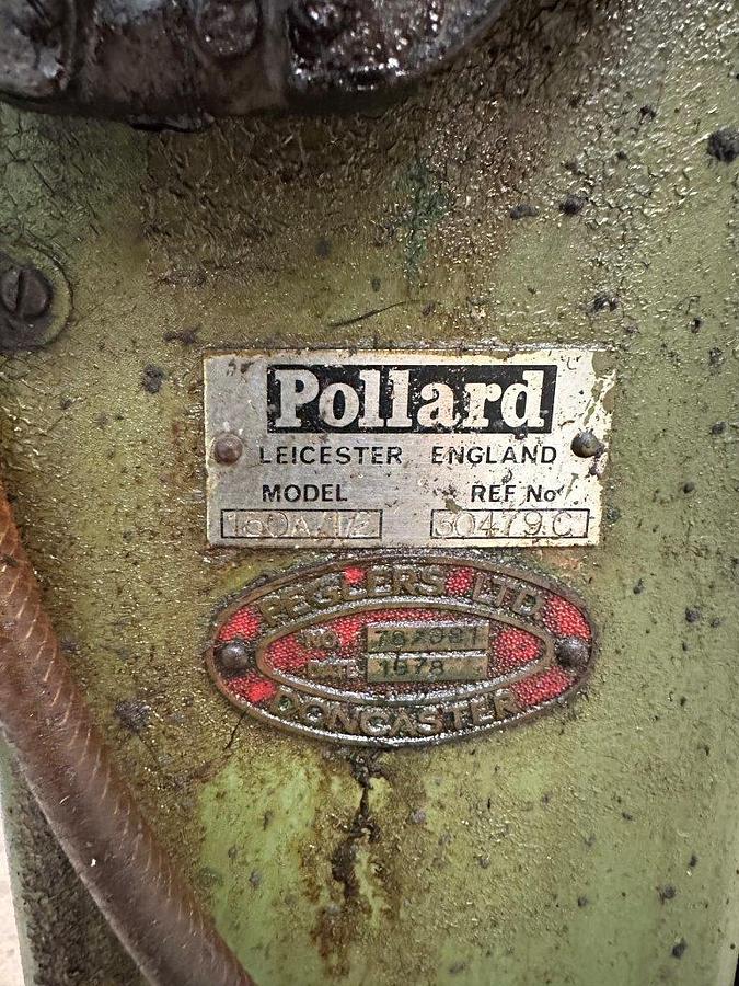 Used Pollard 150A/1 Geared Head Drill