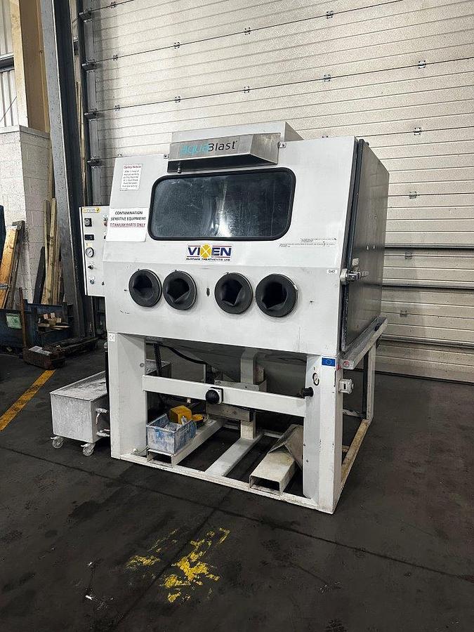 Used Aquablast 1515 Wet Blasting Cabinet (2011)