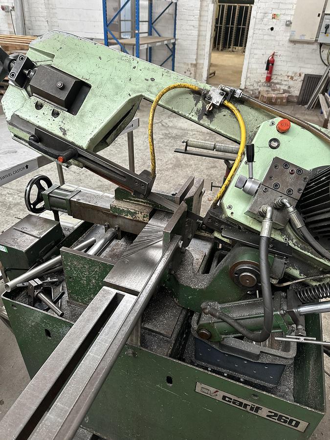 Used Carif 260 BSA Swivel Bandsaw