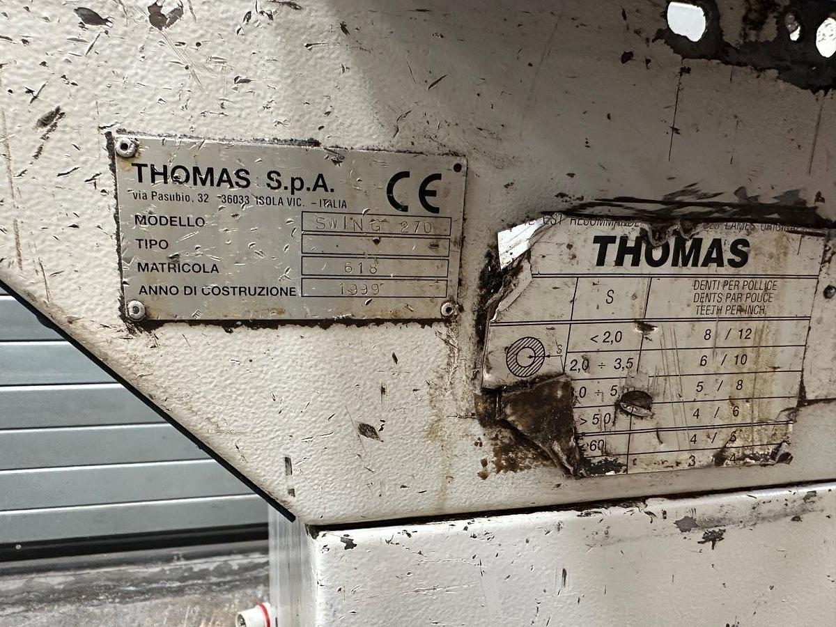Used Thomas Swing 270 Swivel Vice Bandsaw