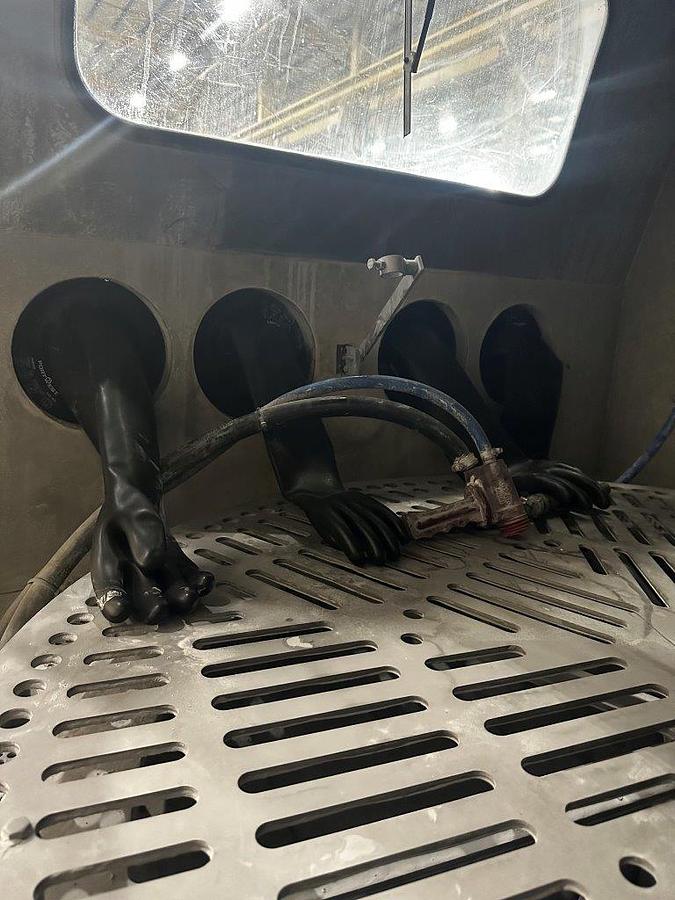 Used Aquablast 1515 Wet Blasting Cabinet (2011)