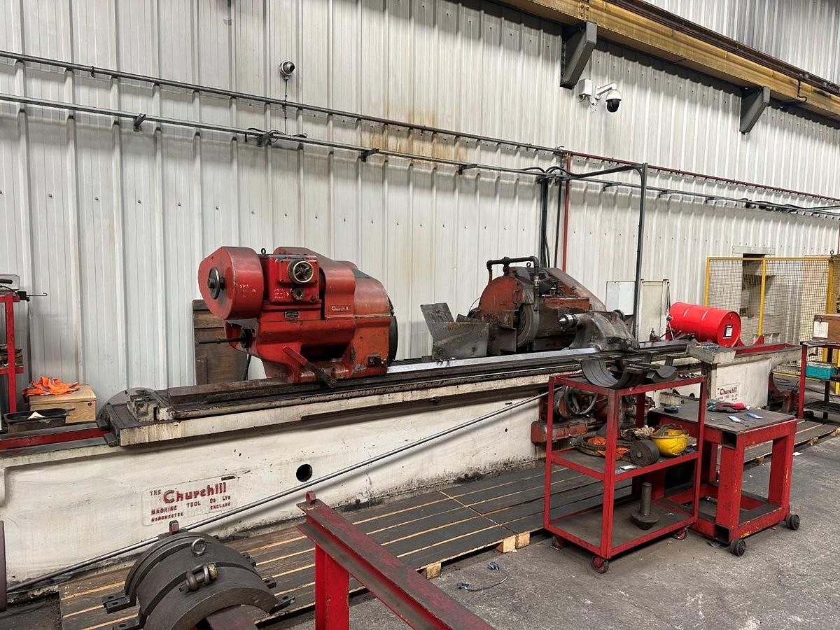 Used Churchill Model D Cylindrical Grinder