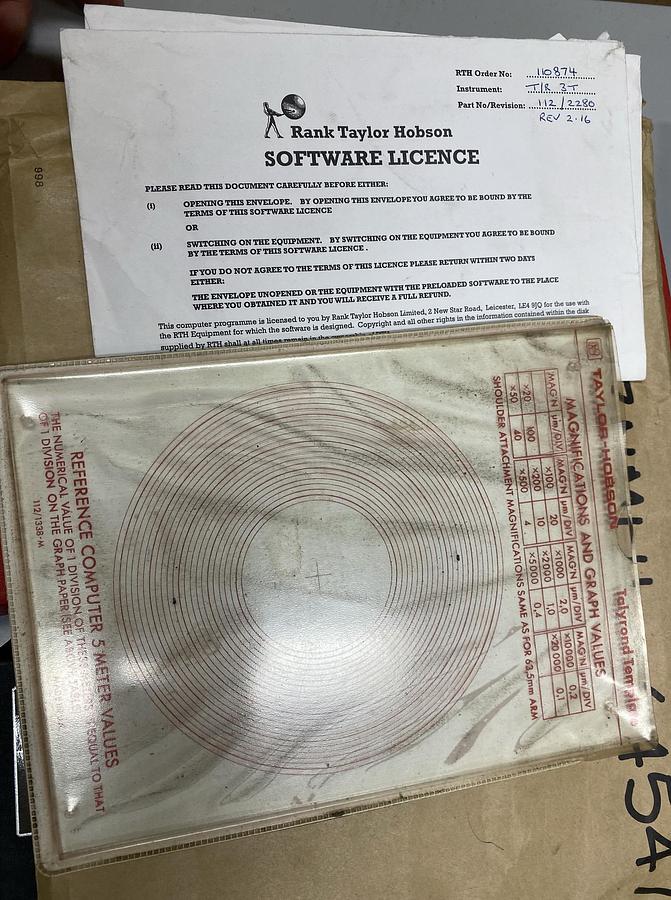 Used Talyrond 3 T Roundness Gauge