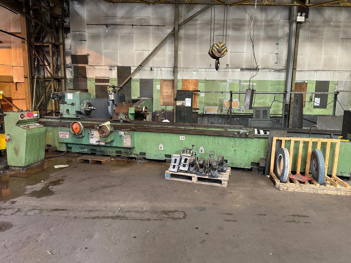 Used Cometa Model HSP 4000 Cylindrical Grinder