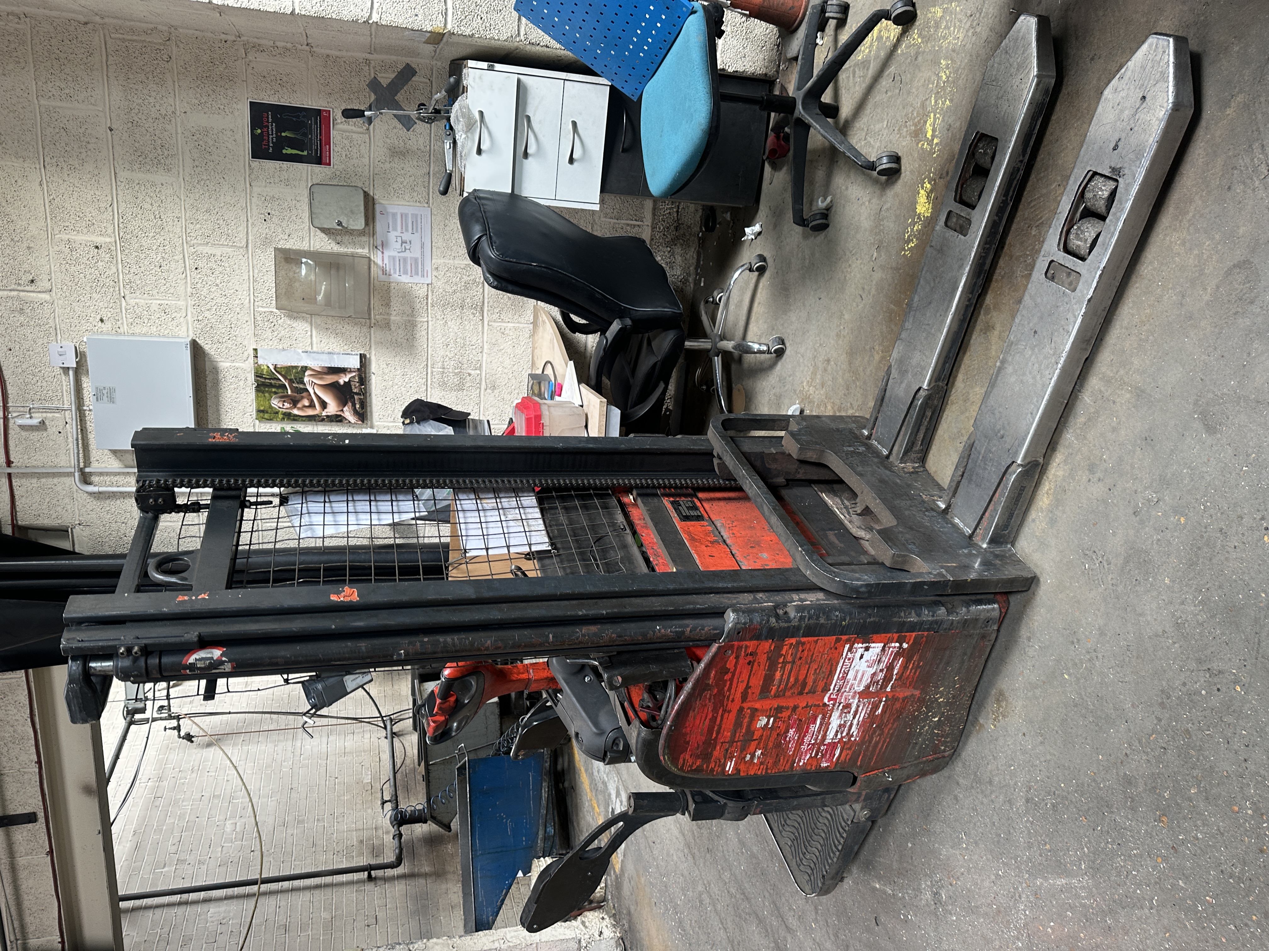 Used Lansing Linde W4 X372P 02238/2003 Electric Pallet Truck 