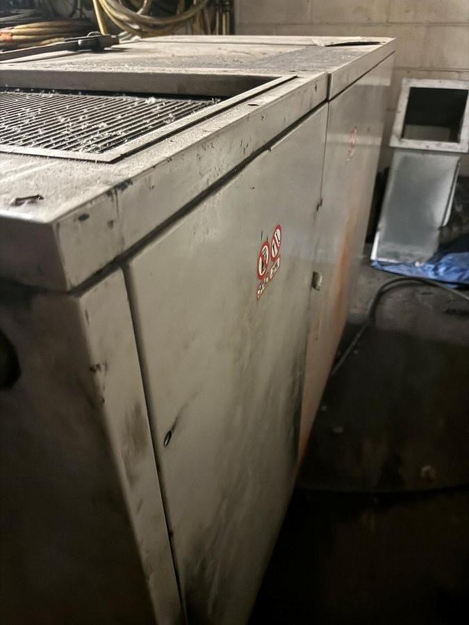 Used Fini Rotar 6013 Rotary Screw Air Compressor & Air Receiver