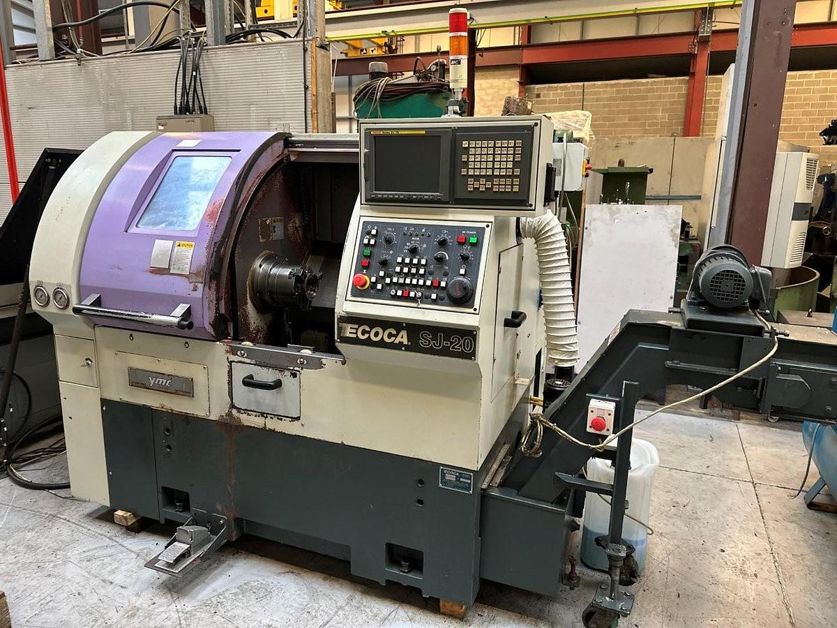 Used Ecoca SJ 20 CNC Lathe (2004)
