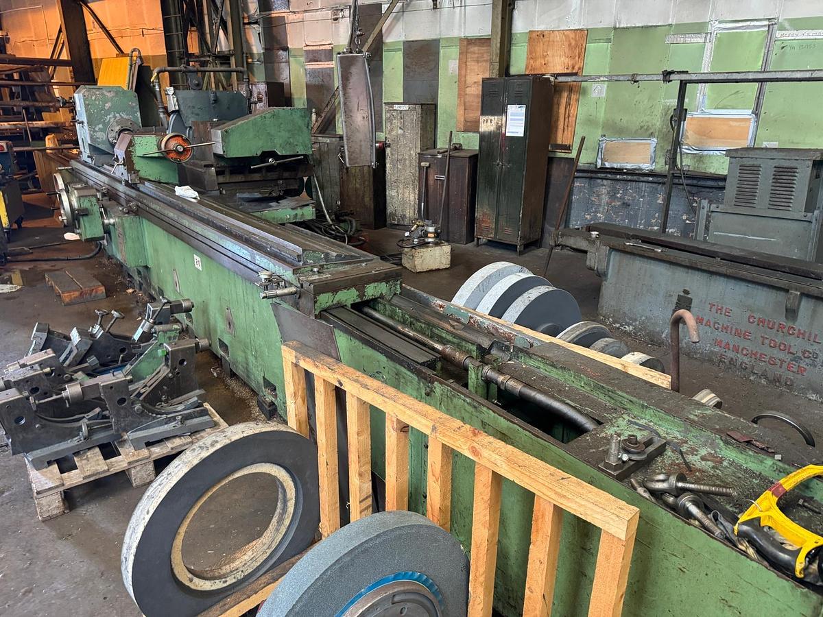 Used Cometa Model HSP 4000 Cylindrical Grinder