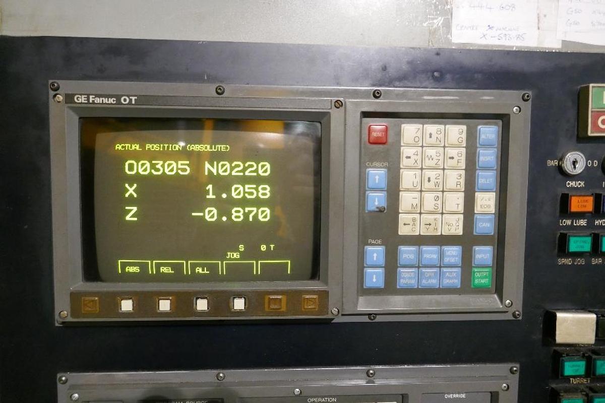 Used MHP MT 80 CNC Heavy Duty Lathe