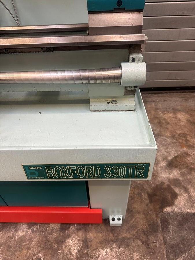 Used Boxford 330TR Straight Bed Centre Lathe