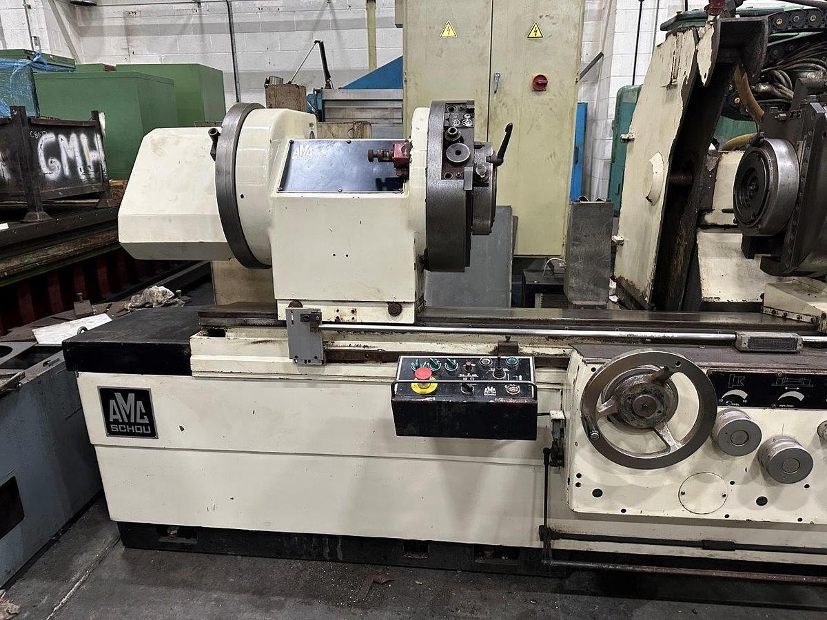 Used AMC Schou Model K-1500U Crankshaft Grinder