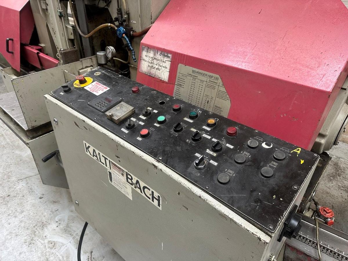 Used Behringer 530A Double Column Automatic Horizontal Bandsaw