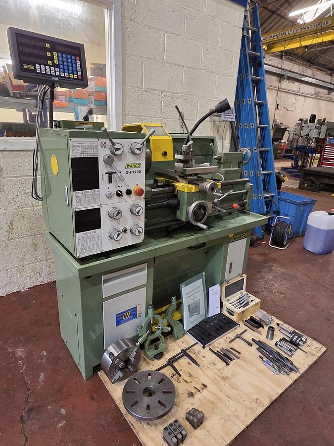 Used Warco GH1230 Geared Head Lathe