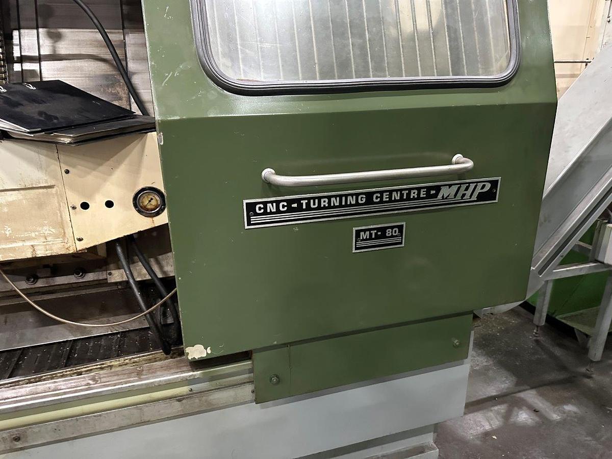 Used MHP MT 80 CNC Heavy Duty Lathe