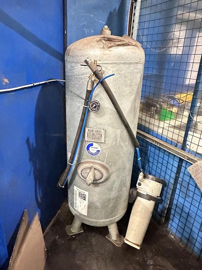 Used Kaeser SM16 T Rotary Screw Air Compressor & Air Receiver