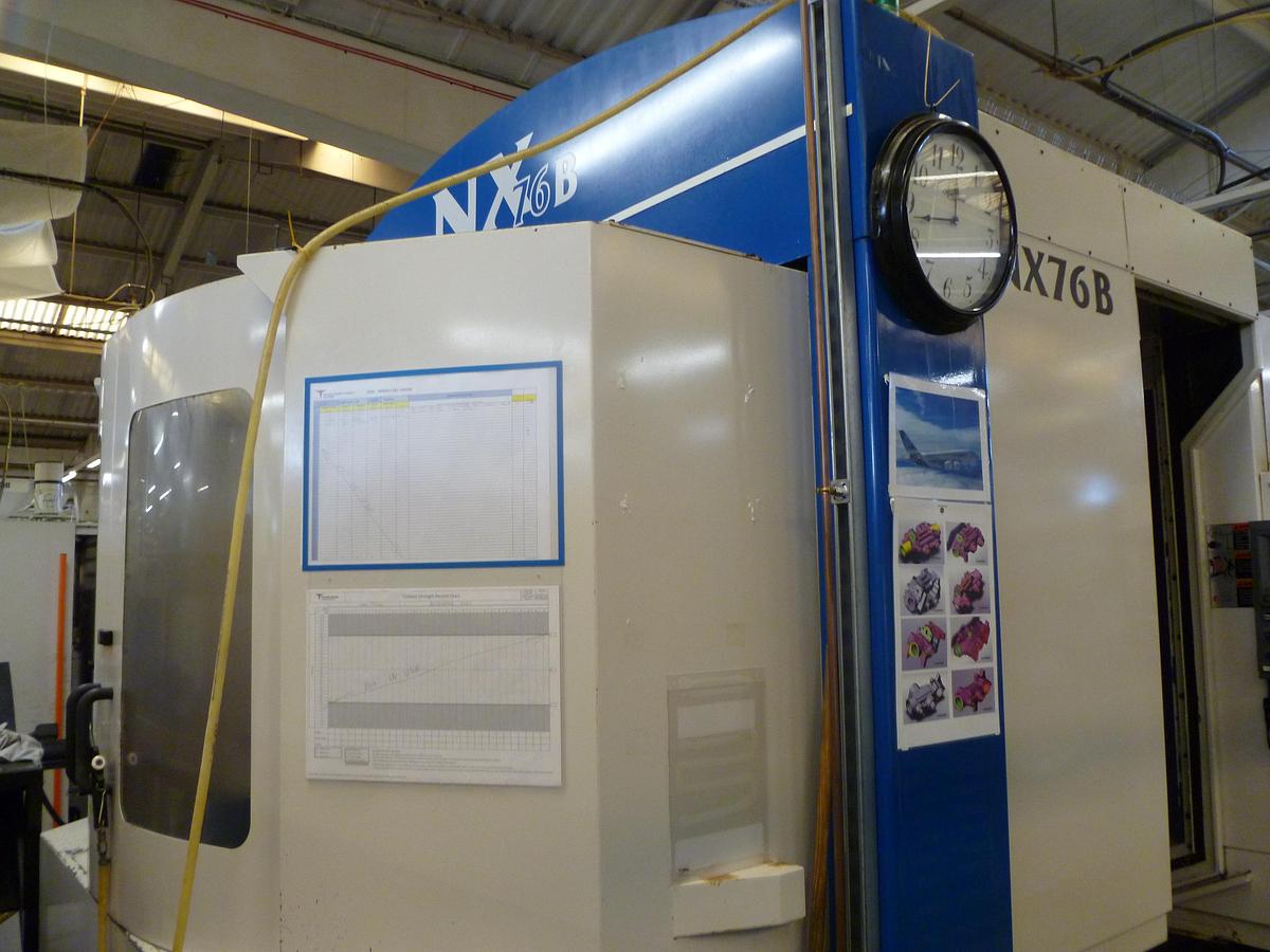 Used Toshiba NX76B Horizontal Machining Centre (2003)