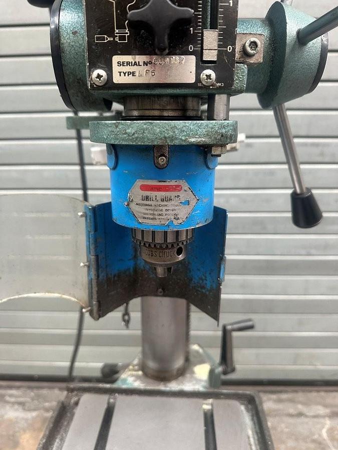 Used Meddings Model MF5 Piller Drill