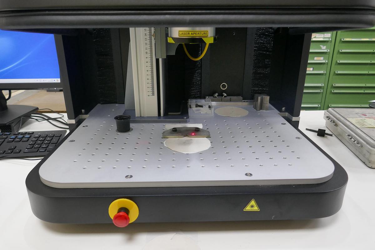 Used Needham N-Lase Desktop Pro 20W MOPA Fibre Laser Marking System