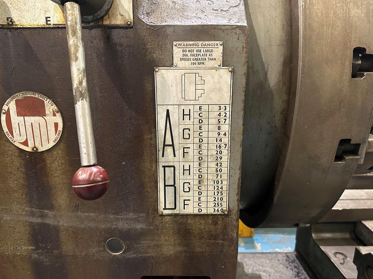 Used Broadbent 1041mm x 9,300mm Lathe