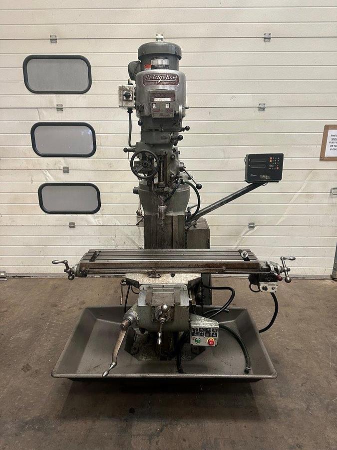 Used Bridgeport Series 1 Vari Speed Turret Mill