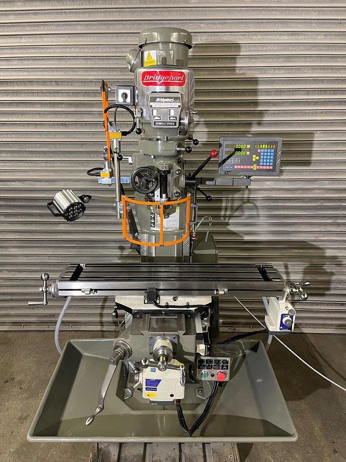 Used Bridgeport Turret Mill (Fully Rebuilt)