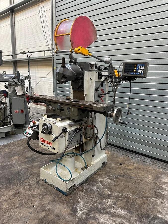 Used Gate Milko 35R Universal Milling Machine