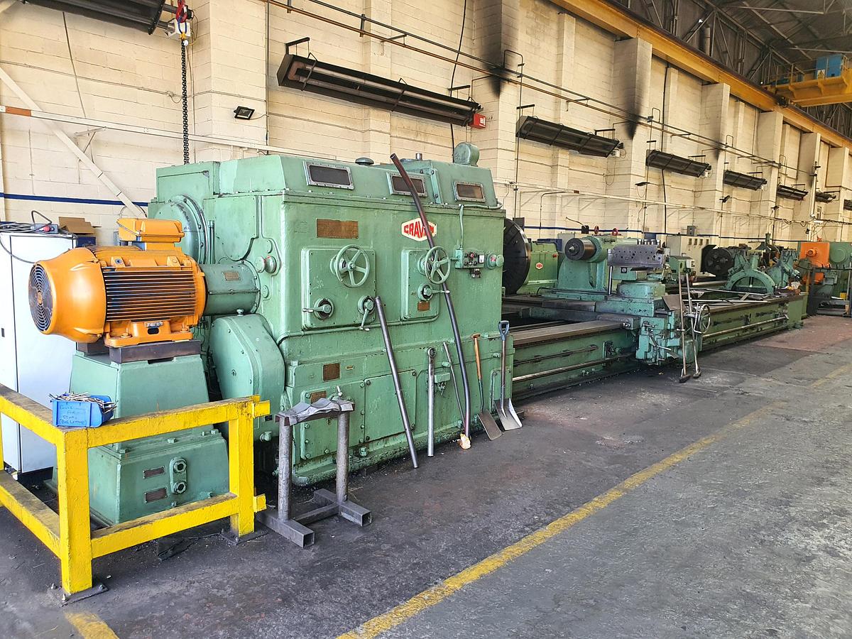 Used Craven 2000mm x 8000mm Heavy Duty Lathe