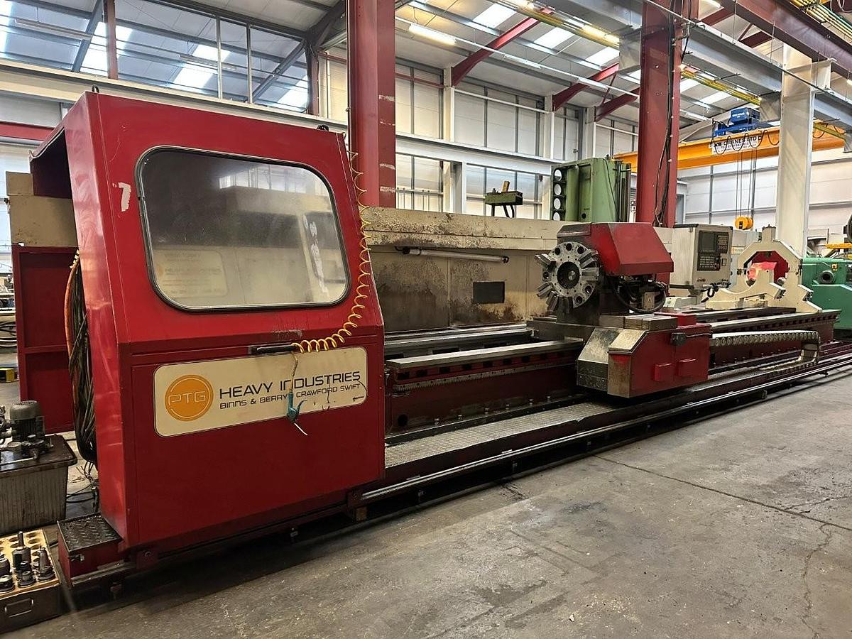 Used Binns & Berry Versa Turn 7 x 7000mm CNC Lathe