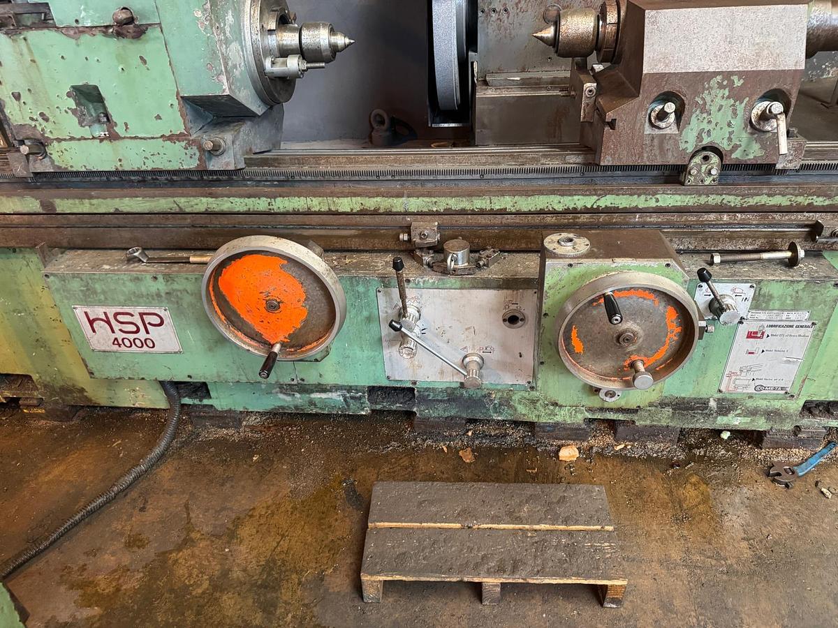 Used Cometa Model HSP 4000 Cylindrical Grinder